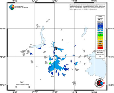 Mappa MCS - territori località