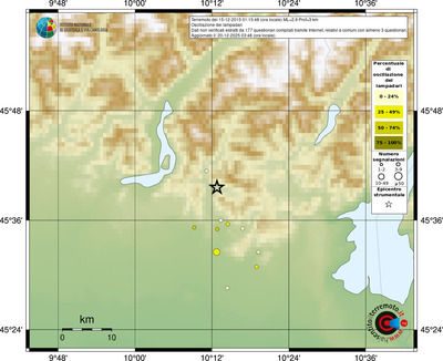 Mappa comuni con almeno 3 questionari