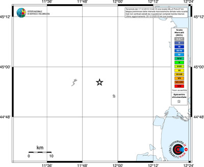 Mappa MCS - territori località
