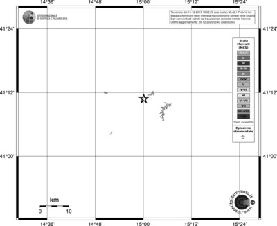 Mappa MCS - territori località