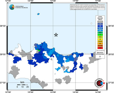 Mappa MCS - territori comuni