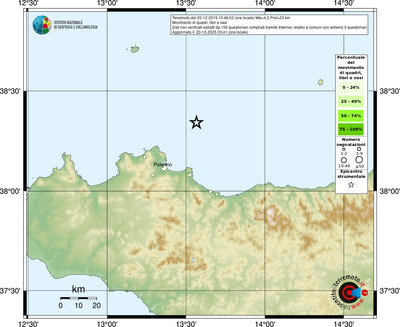 Mappa comuni con almeno 3 questionari