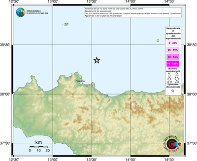 Mappa comuni con almeno 3 questionari