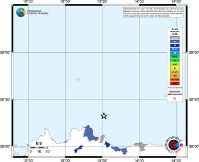 Mappa MCS - territori comuni