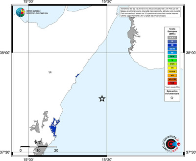 Mappa EMS - territori località