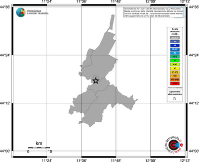 Mappa MCS - territori comuni