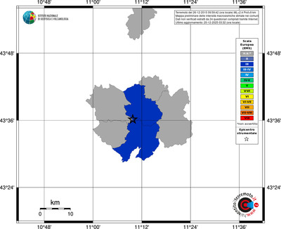 Mappa EMS - territori comuni
