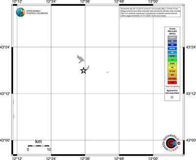Mappa MCS - territori località