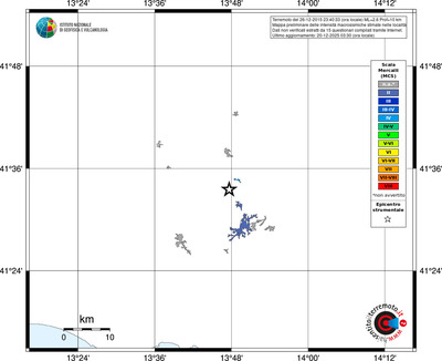 Mappa MCS - territori località