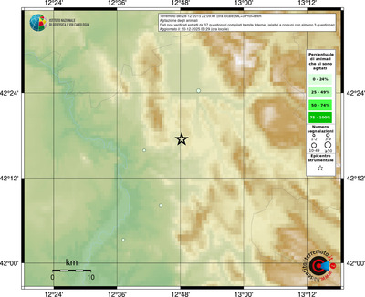 Mappa comuni con almeno 3 questionari