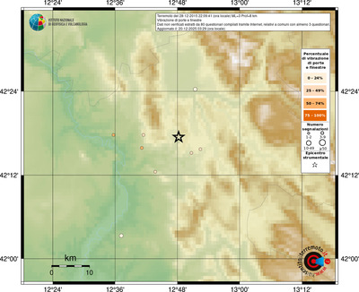 Mappa comuni con almeno 3 questionari