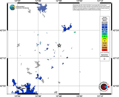 Mappa MCS - territori località