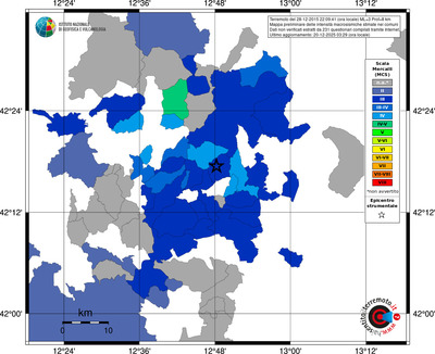 Mappa MCS - territori comuni