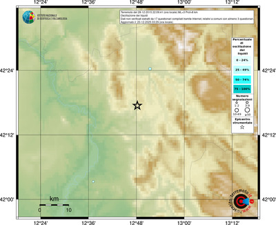 Mappa comuni con almeno 3 questionari