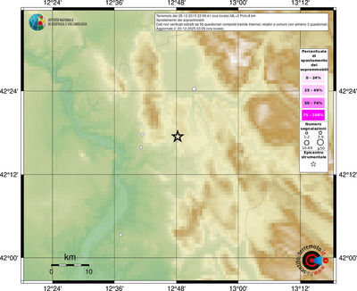 Mappa comuni con almeno 3 questionari
