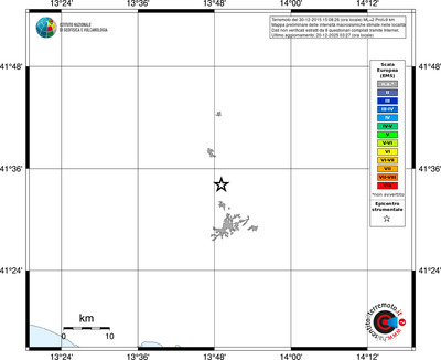 Mappa EMS - territori località