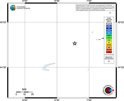 Mappa MCS - territori località