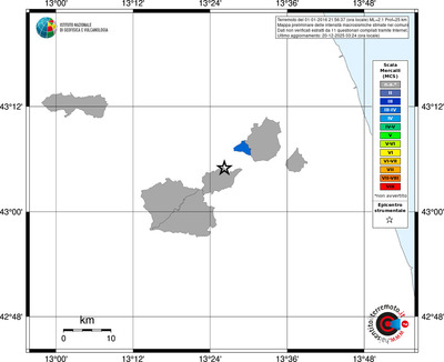 Mappa MCS - territori comuni