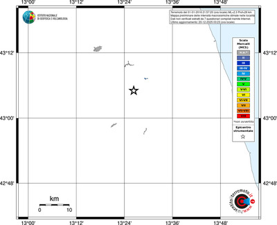 Mappa MCS - territori località