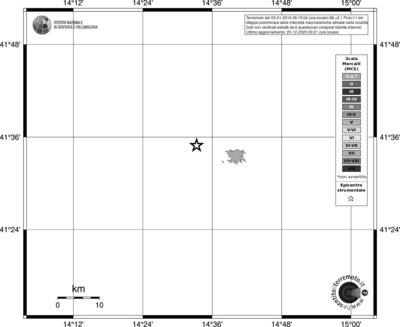 Mappa MCS - territori località