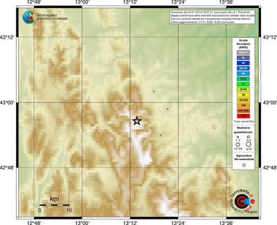 Mappa EMS - località