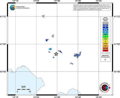 Mappa MCS - territori località