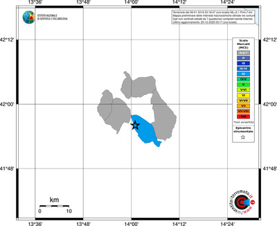 Mappa MCS - territori comuni