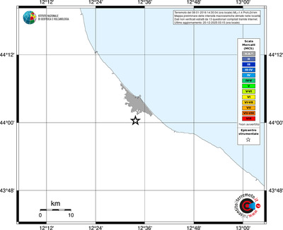 Mappa MCS - territori località