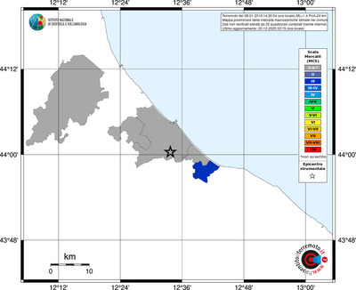 Mappa MCS - territori comuni