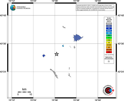 Mappa MCS - territori località