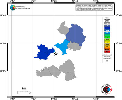 Mappa MCS - territori comuni