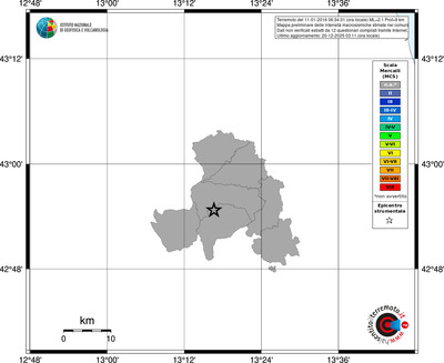 Mappa MCS - territori comuni