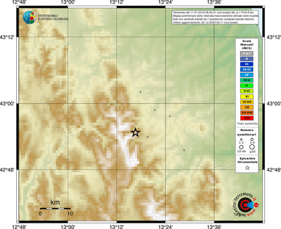 Mappa MCS - località