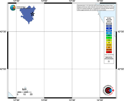 Mappa MCS - territori comuni