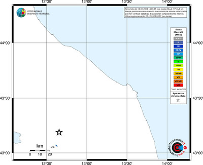 Mappa MCS - territori località