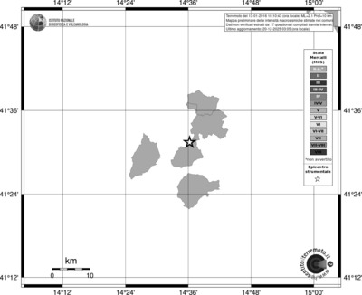 Mappa MCS - territori comuni