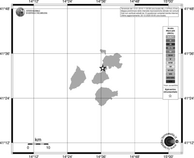 Mappa MCS - territori comuni