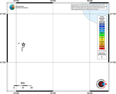 Mappa MCS - territori località