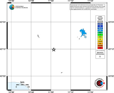Mappa MCS - territori località