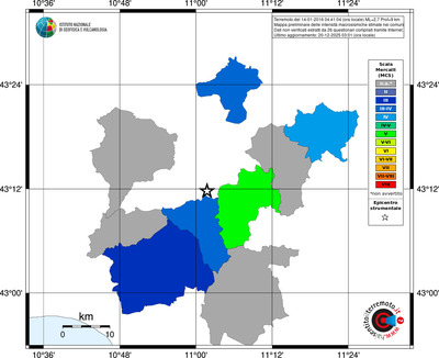 Mappa MCS - territori comuni