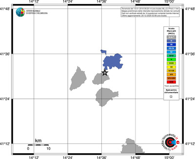Mappa MCS - territori comuni