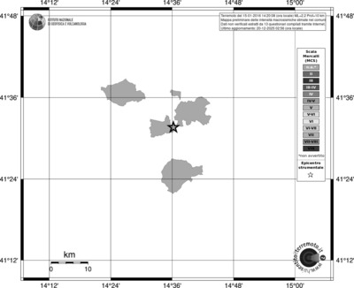 Mappa MCS - territori comuni