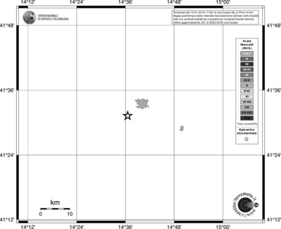 Mappa MCS - territori località