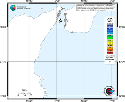 Mappa EMS - territori località