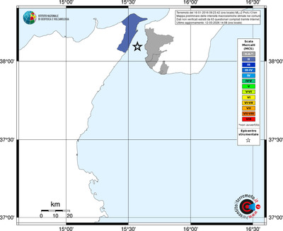 Mappa MCS - territori comuni
