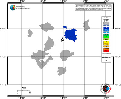 Mappa MCS - territori comuni
