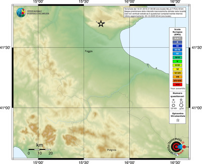 Mappa EMS - località