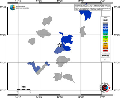 Mappa MCS - territori comuni