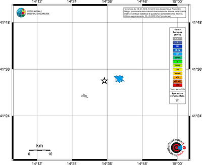 Mappa EMS - territori località
