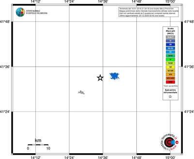 Mappa MCS - territori località